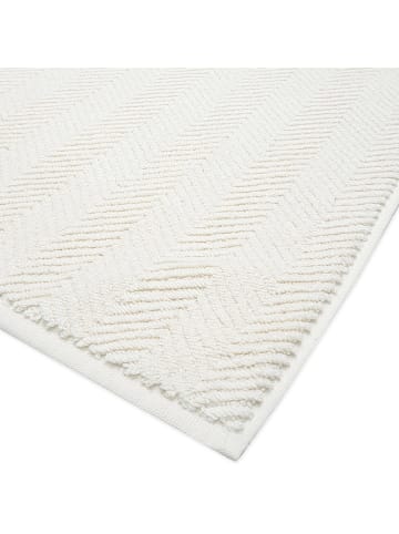 Framsohn 2er Set: Zwirnfrottier BIO Badevorleger "OCEAN" in Cream - (L) 70 x (B) 50 cm