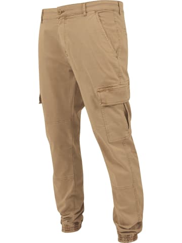Urban Classics Urban Classics Herren Washed Cargo Twill Jogging Pants in sand