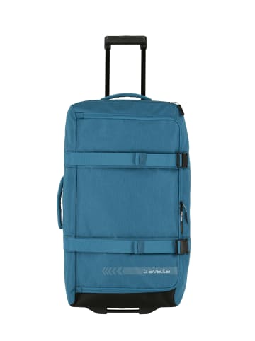 travelite Reisetasche Kick Off Rollenreisetasche L in Petrol