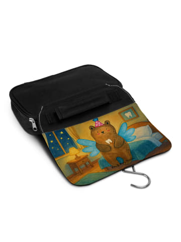 Mr. & Mrs. Panda kulturtäschchen Bär Zahnfee Design ohne Spruch in Weiß