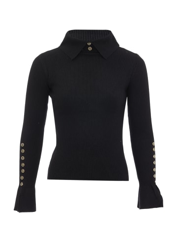 leo selection Strickpullover in Schwarz