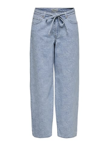 ONLY Straight-Fit jeans in Light Blue Denim