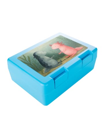 Mr. & Mrs. Panda Lunchbox Axolotl Liebe Design ohne Spruch in Weiß
