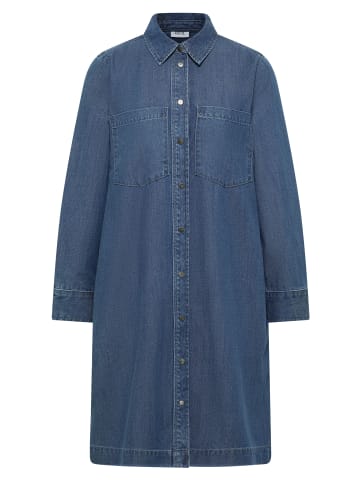 Cecil Denim Optic Dress in Mid Blue Wash