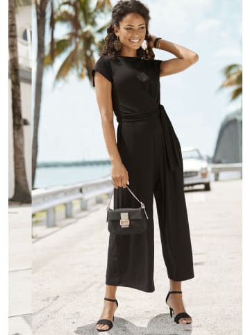 LASCANA Culotte-Overall in schwarz