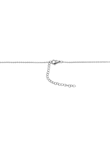 Adeliás Damen Halskette mit Anhänger – Herz aus Edelstahl in silber