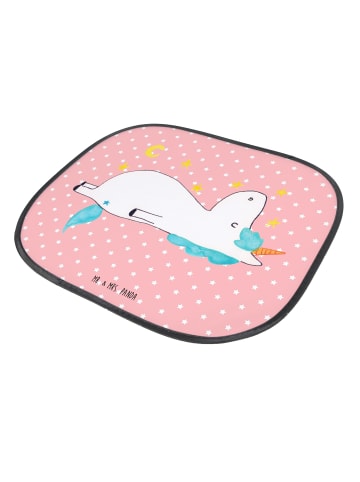 Mr. & Mrs. Panda sonnenschutz Einhorn Sternenhimmel ohne Spruch in Rot Pastell