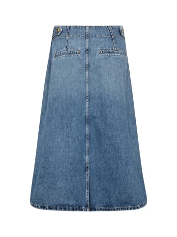 Mos Mosh MMLeala Denim Skirt in Mid Blue
