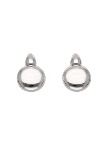 myMo at night Women Earrings With Butterfly Clutch in Silver