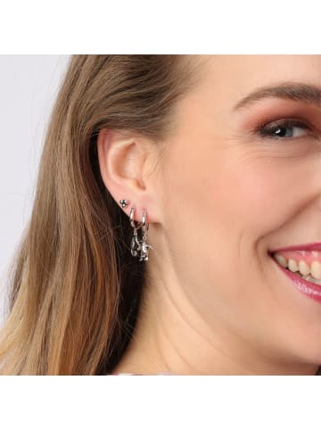 Lucardi 925 Silber Ohrringe