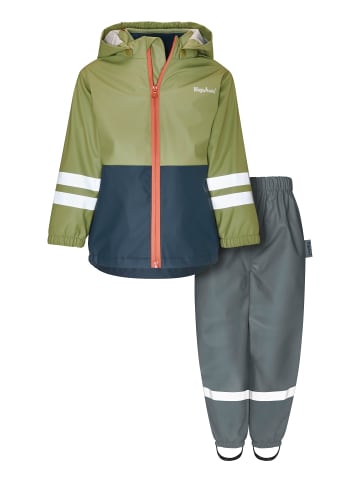 Regen-Set 3-in-1 Halbhose in dunkelgrau
