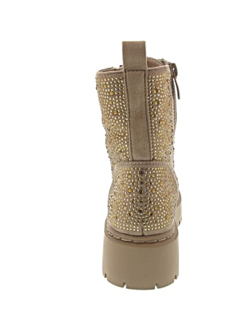 La Strada Schnürstiefel Beige