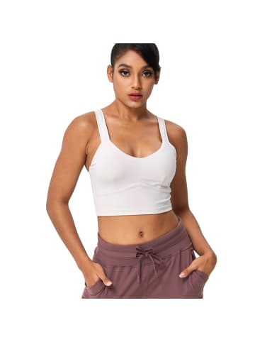 YEAZ REAL BABE Top in weiß