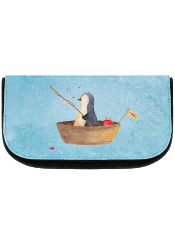 Mr. & Mrs. Panda Beautybag Pinguin Angelboot ohne Spruch in Eisblau