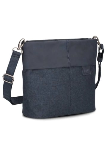 Zwei Olli OT8 - Schultertasche 25 cm (salbei) in navy