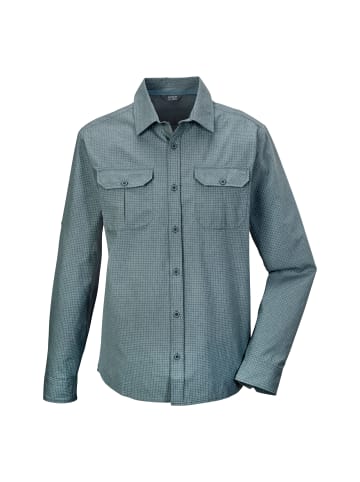 Killtec Funktionshemd in Taubenblau