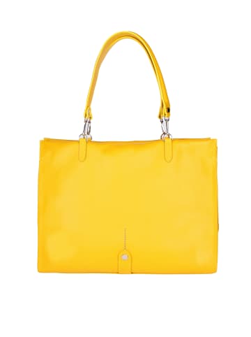 ROBERTA ROSSI Schultertasche in YELLOW