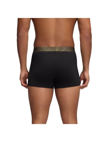 Under Armour Boxershort 3er Pack in Schwarz/Grün