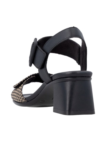 remonte Sandalen in Schwarz