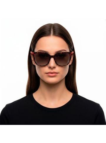Carolina Herrera Sonnenbrille in Brown