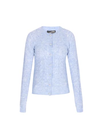 DreiMaster Women Cardigan in light blue melange