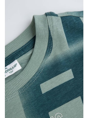 Coccodrillo T-Shirt mit kurzen Ärmeln in grün