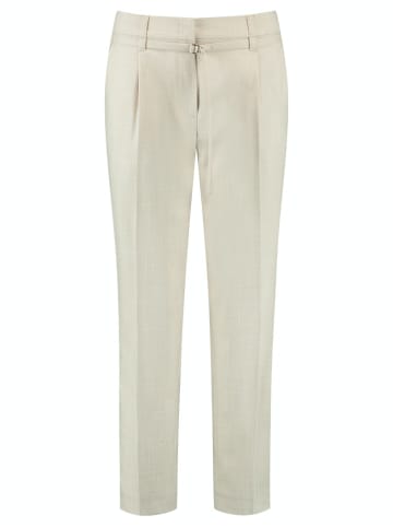 Gerry Weber 7/8 Hose Citystyle mit Stoffgürtel in Beige