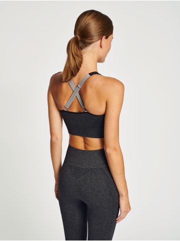 Hummel Bh Hmlmt Hana Multisport Damen in BLACK MELANGE
