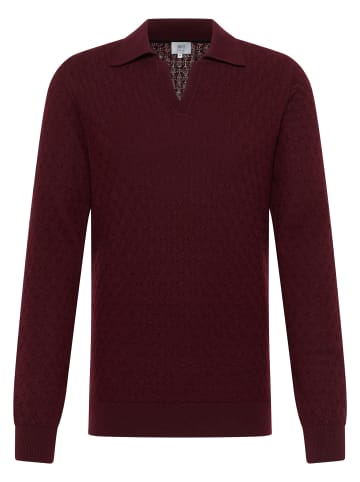 Eterna Strick Pullover in sunset red