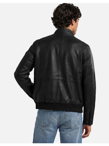 Bugatti Lederjacke BUMATTEO in schwarz