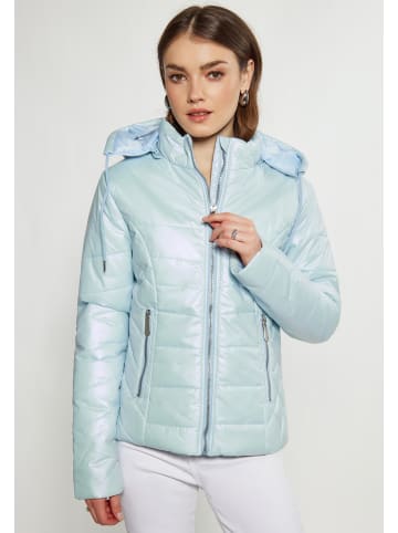 faina Damen Leichte Steppjacke in Hellblau