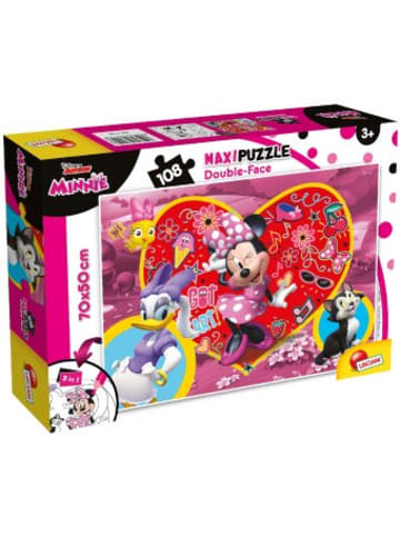 Liscianigiochi Spiel - Disney Puzzle Df Maxi Floor 108 Minnie (Puzzle)