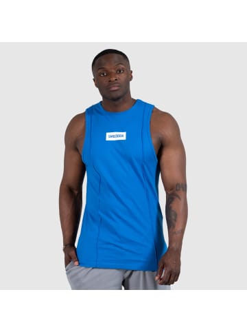 SMILODOX Tank Top Richard in Blau