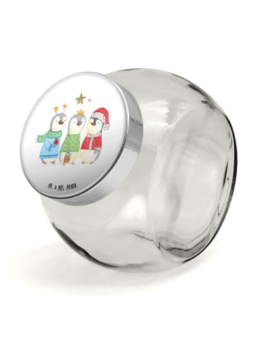 Mr. & Mrs. Panda Vorratsbehälter Winterzeit Heilige drei Könige ... in Weiß