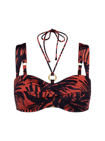 Triumph Bügel-Bikini-Top Red Label Summer Palm in BROWN - DARK COMBINATION