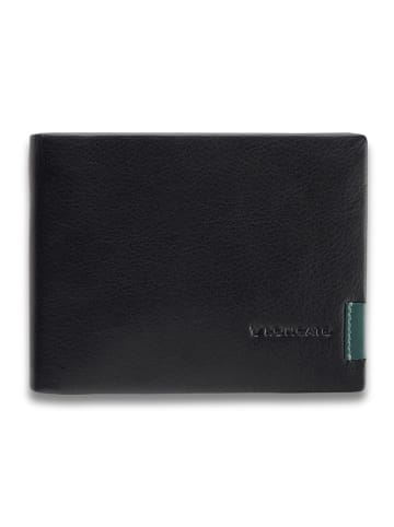 Roncato Monaco Geldbörse Leder 9 cm in nero