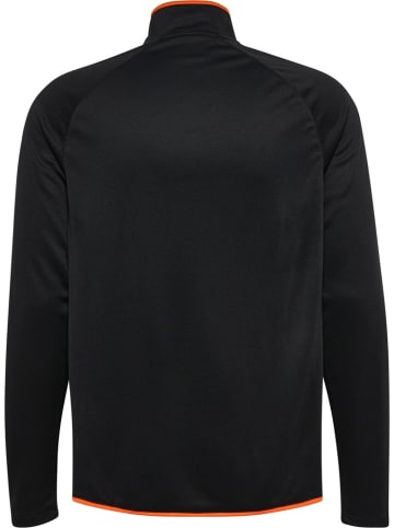 Hummel Pullover "Core 2.0 Half Zip" in Schwarz
