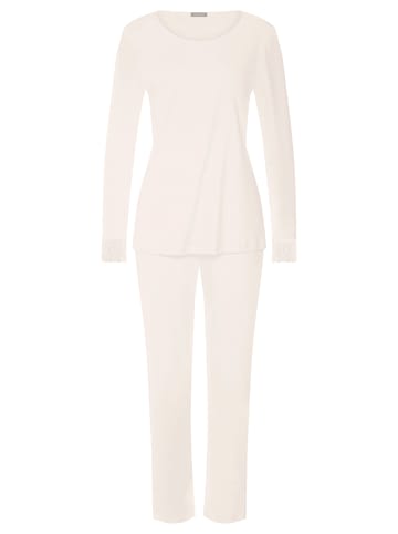 Hanro Schlafanzug Rosaria in Off white