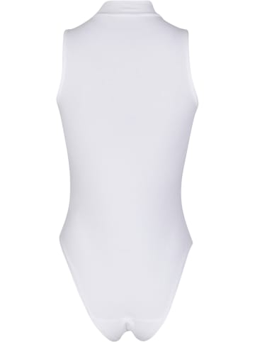 Mister Tee Mister Tee Fly Away Ladies Sleeveless Turtleneck Body in white