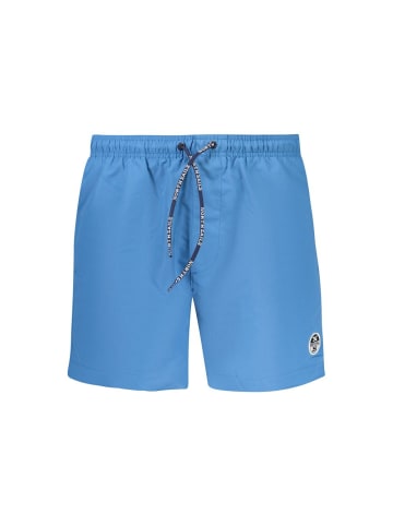 North Sails Blaue Polyester-Badeshorts