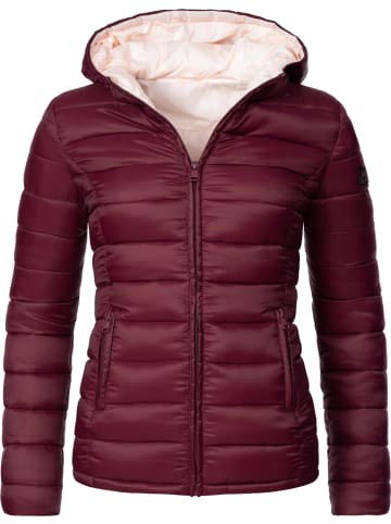 Marikoo Steppjacke Lucy in Weinrot