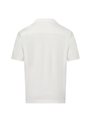 Nils Sundström Poloshirt in weiß