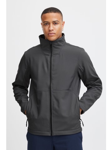 BLEND Softshelljacke BHSorensen 20716816 ME Wetterfeste Softshell-Jacke mit Teilungsnähten in dunkelgrau