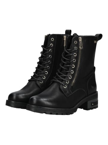 Mustang Stiefelette in Schwarz