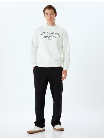 KOTON Sweathose in Schwarz