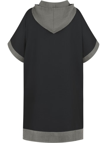 normani Badeponcho Niramey in Schwarz