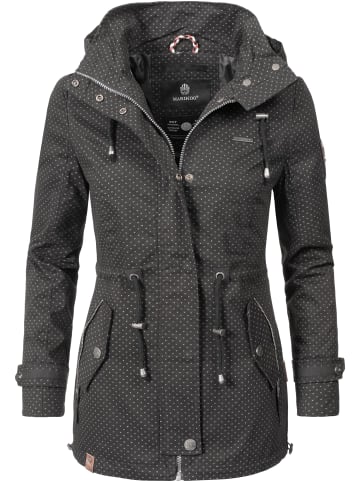 Marikoo Übergangsjacke Nyokoo in Schwarz Dots