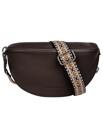 Bruno Banani Gürteltasche echt Leder in braun