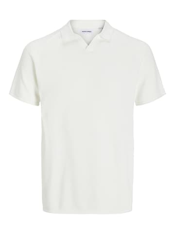 Jack & Jones Poloshirt in Cloud Dancer