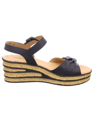 Gabor Plateau Sandalen für Damen in Schwarz